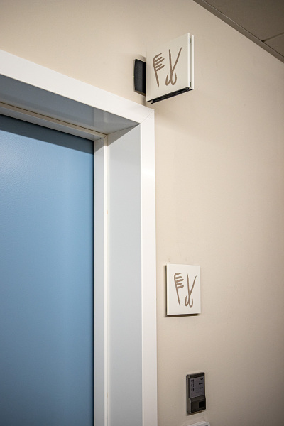 Pictogram vlak en dwars