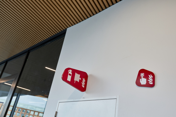 Signalisatie in gebouwen 'The Wings' Diegem